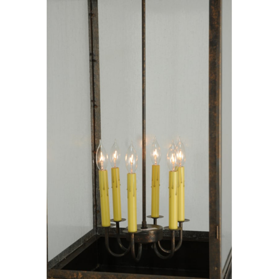 Meyda Tiffany Gascony 6 Light 25" Wide Taper Candle Pendant