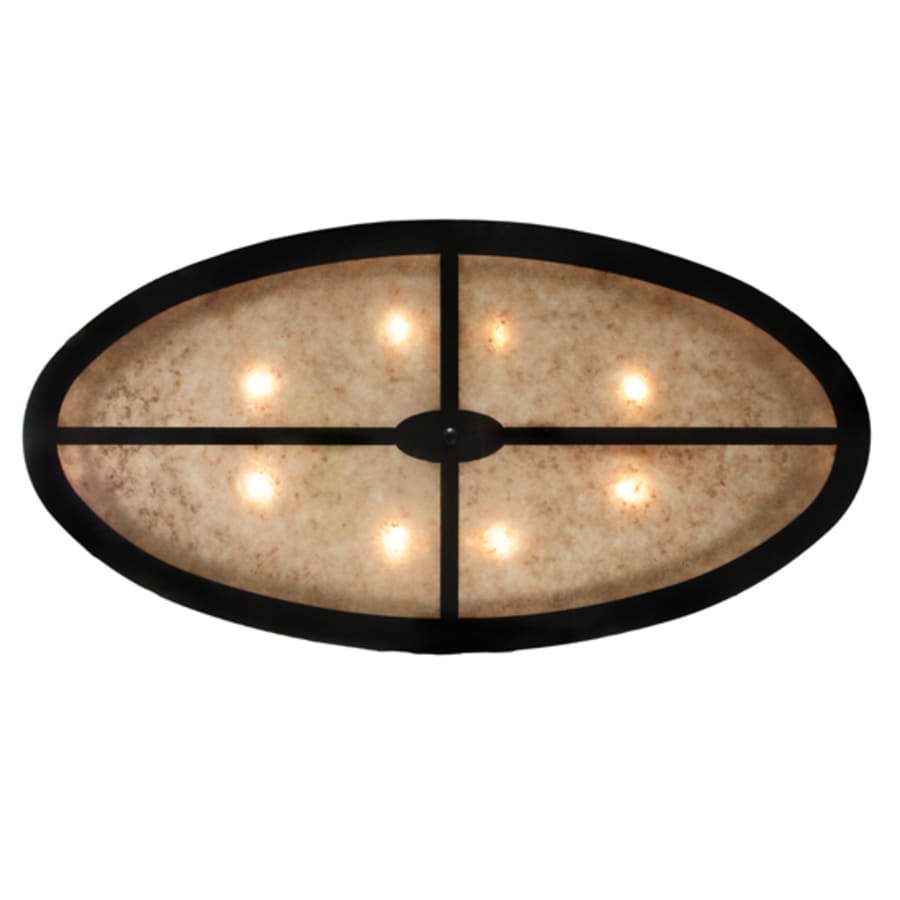 Meyda Tiffany Mountain Pine 8 Light 48" Wide Linear Pendant