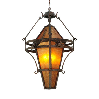 Meyda Tiffany Lone Pine 3 Light 36" Wide Pendant