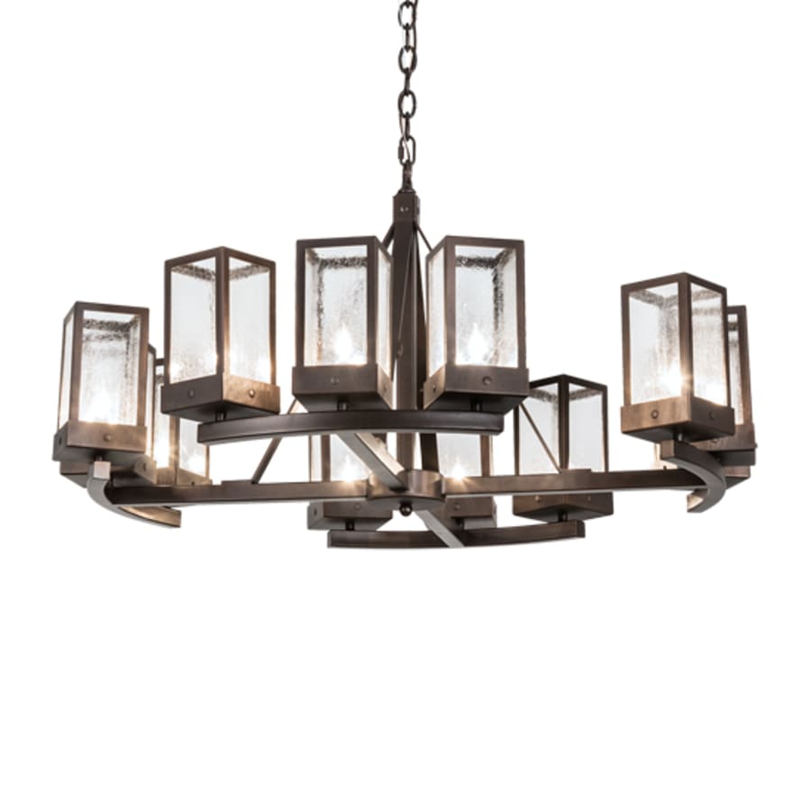 Meyda Tiffany Parker Henry 12 Light 36" Wide Chandelier