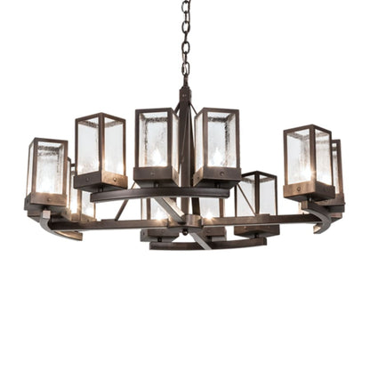 Meyda Tiffany Parker Henry 12 Light 36" Wide Chandelier