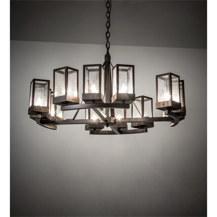 Meyda Tiffany Parker Henry 12 Light 36" Wide Chandelier
