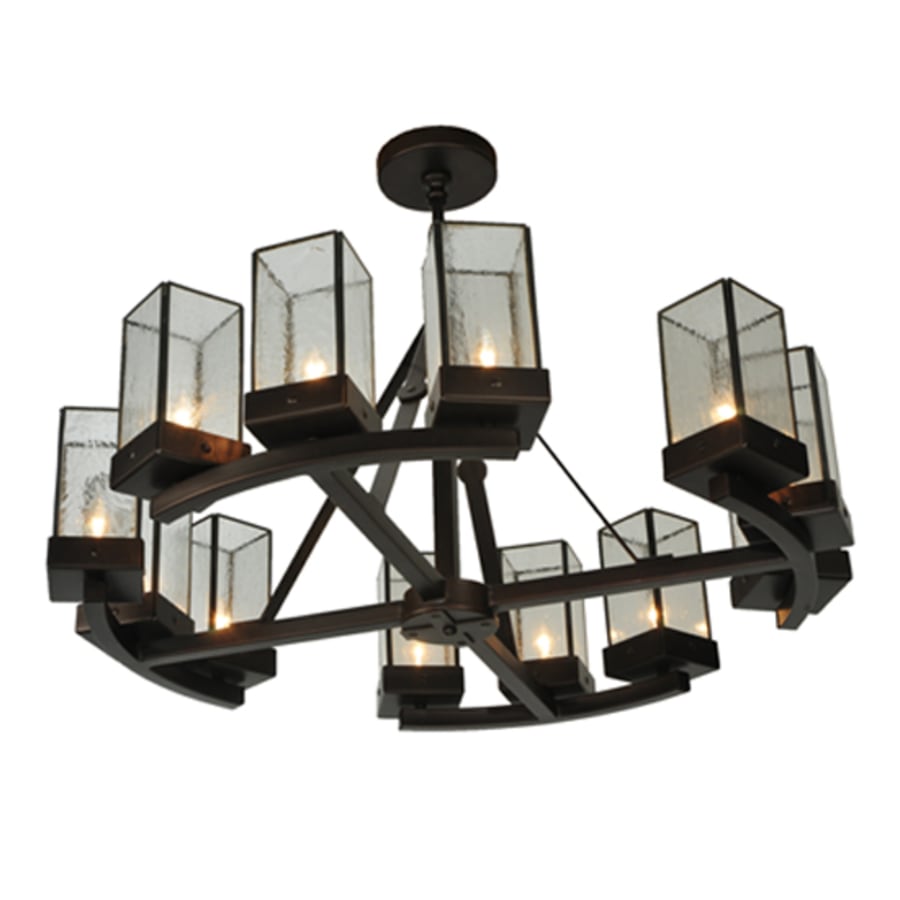Meyda Tiffany Parker Henry 12 Light 36" Wide Chandelier