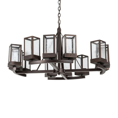 Meyda Tiffany Parker Henry 12 Light 36" Wide Chandelier