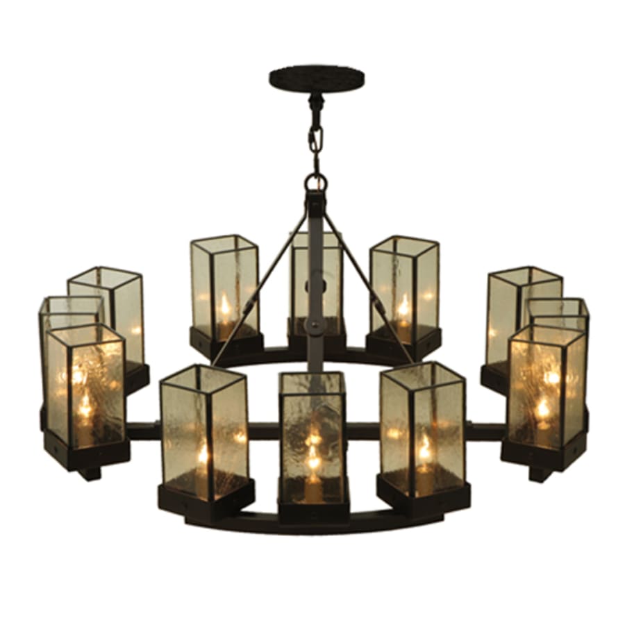 Meyda Tiffany Parker Henry 12 Light 36" Wide Chandelier