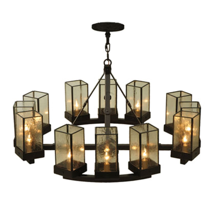 Meyda Tiffany Parker Henry 12 Light 36" Wide Chandelier