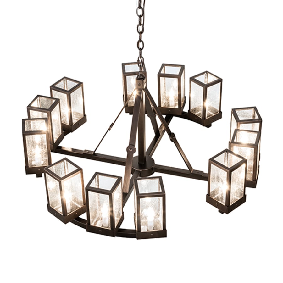 Meyda Tiffany Parker Henry 12 Light 36" Wide Chandelier