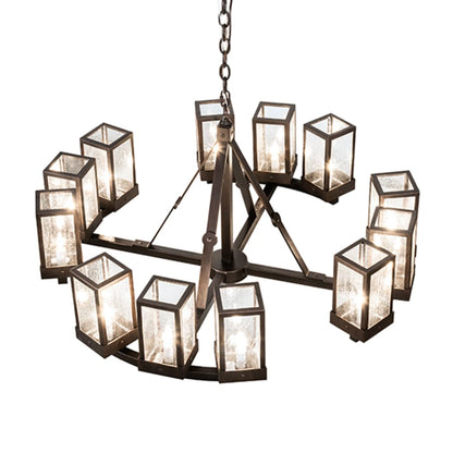 Meyda Tiffany Parker Henry 12 Light 36" Wide Chandelier