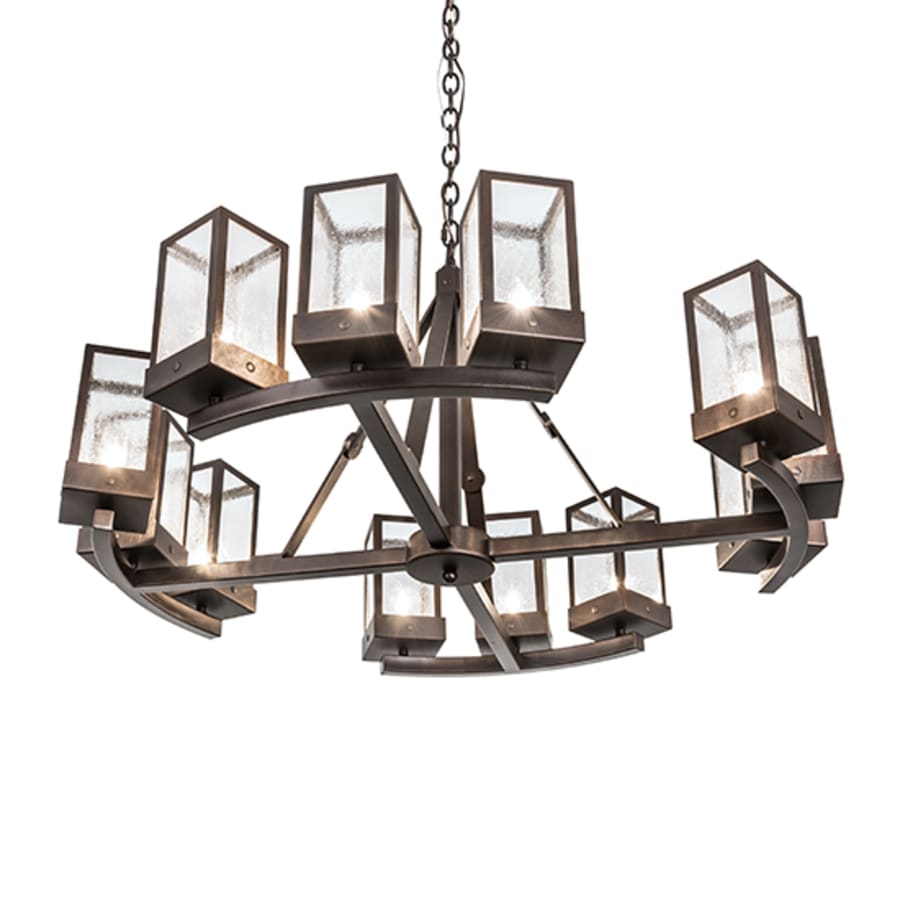 Meyda Tiffany Parker Henry 12 Light 36" Wide Chandelier