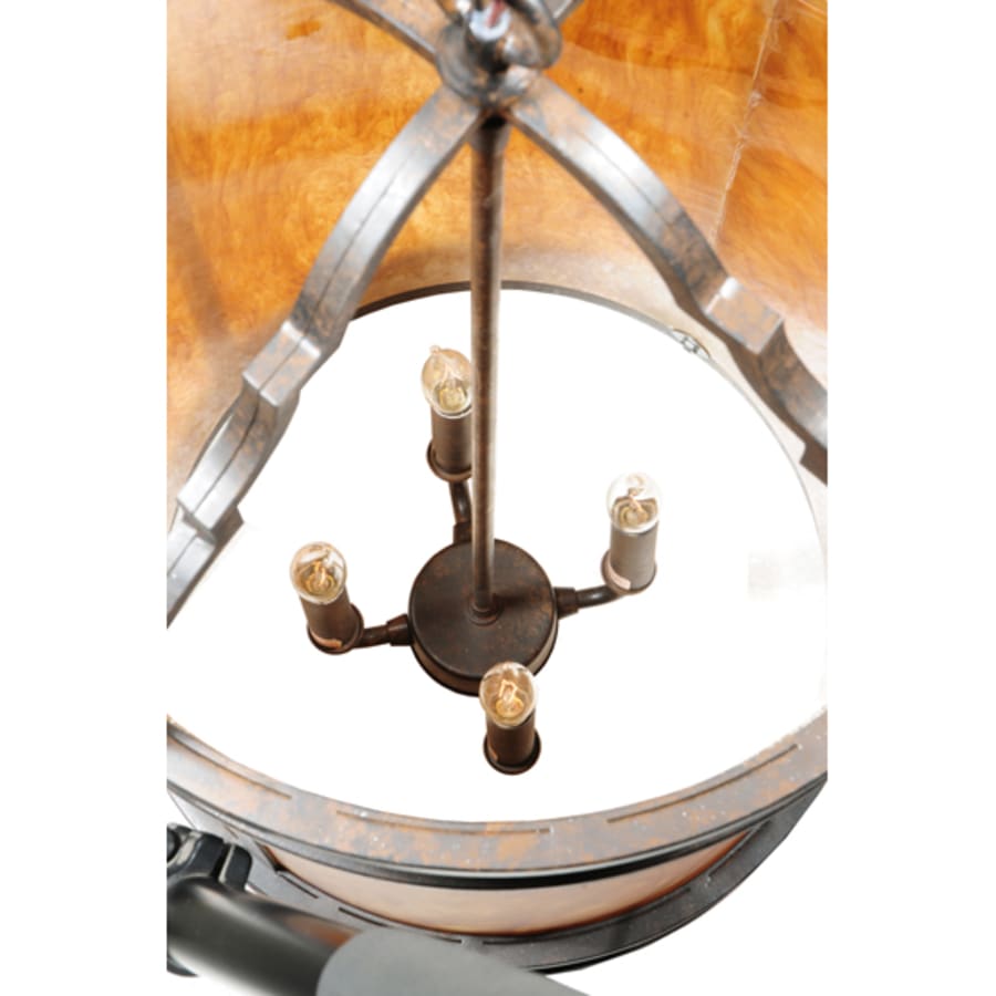 Meyda Tiffany Wyant 4 Light 15" Wide Pendant
