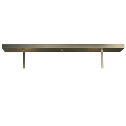 Meyda Tiffany Metro Fusion 4 Light 38" Wide Semi-Flush Linear Ceiling Fixture