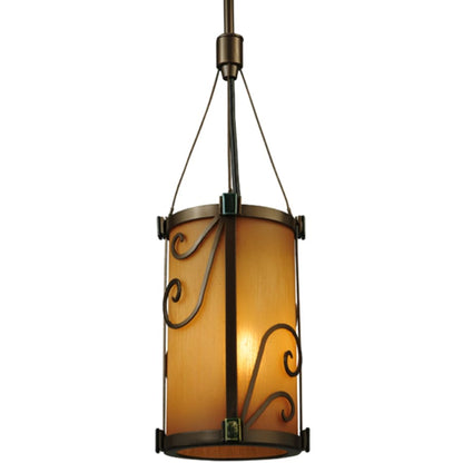 Meyda Tiffany Cilindro 5" Wide Mini Pendant