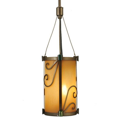 Meyda Tiffany Cilindro 5" Wide Mini Pendant