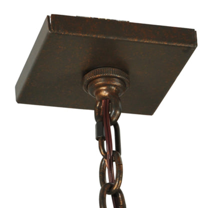 Meyda Tiffany Bellver 2 Light 21" Wide Pendant