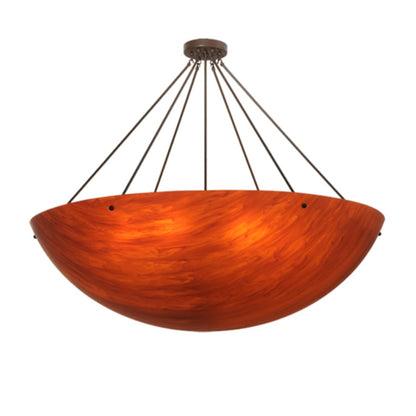 Meyda Tiffany Rio 8 Light 48" Wide Semi-Flush Bowl Ceiling Fixture