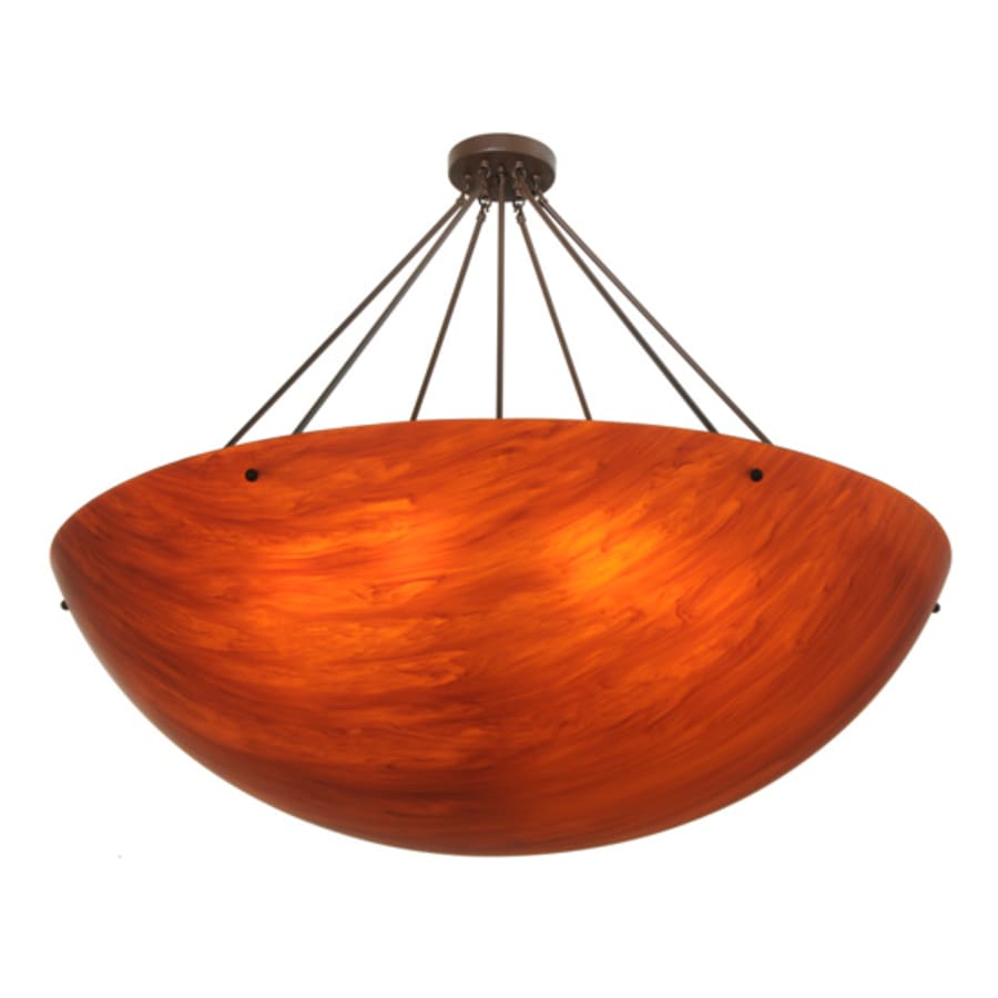 Meyda Tiffany Rio 8 Light 48" Wide Semi-Flush Bowl Ceiling Fixture