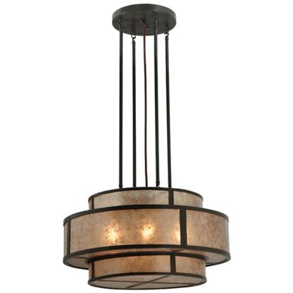 Meyda Tiffany Andreas II 6 Light 24" Wide Suspension Pendant