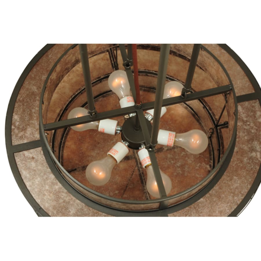 Meyda Tiffany Andreas II 6 Light 24" Wide Suspension Pendant