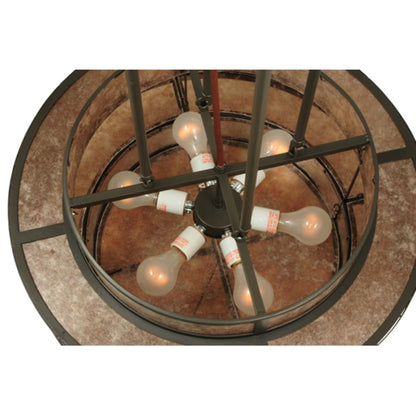 Meyda Tiffany Andreas II 6 Light 24" Wide Suspension Pendant