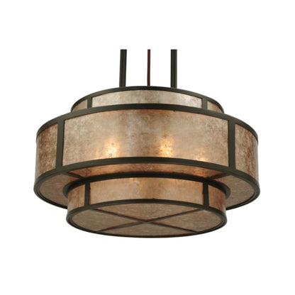 Meyda Tiffany Andreas II 6 Light 24" Wide Suspension Pendant