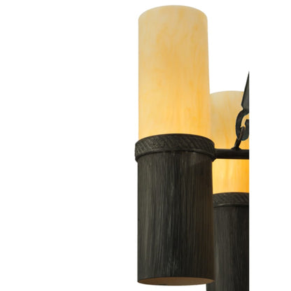 Meyda Tiffany Bella Sala 17 Light 61" Wide Pillar Candle Style Chandelier