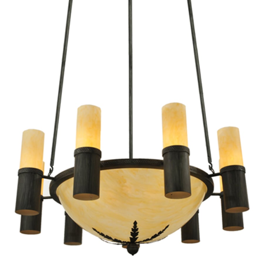 Meyda Tiffany Bella Sala 17 Light 61" Wide Pillar Candle Style Chandelier