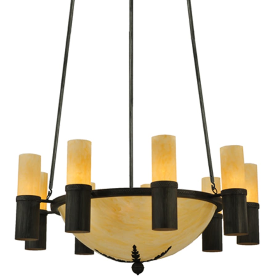 Meyda Tiffany Bella Sala 17 Light 61" Wide Pillar Candle Style Chandelier