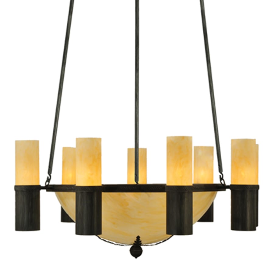 Meyda Tiffany Bella Sala 17 Light 61" Wide Pillar Candle Style Chandelier