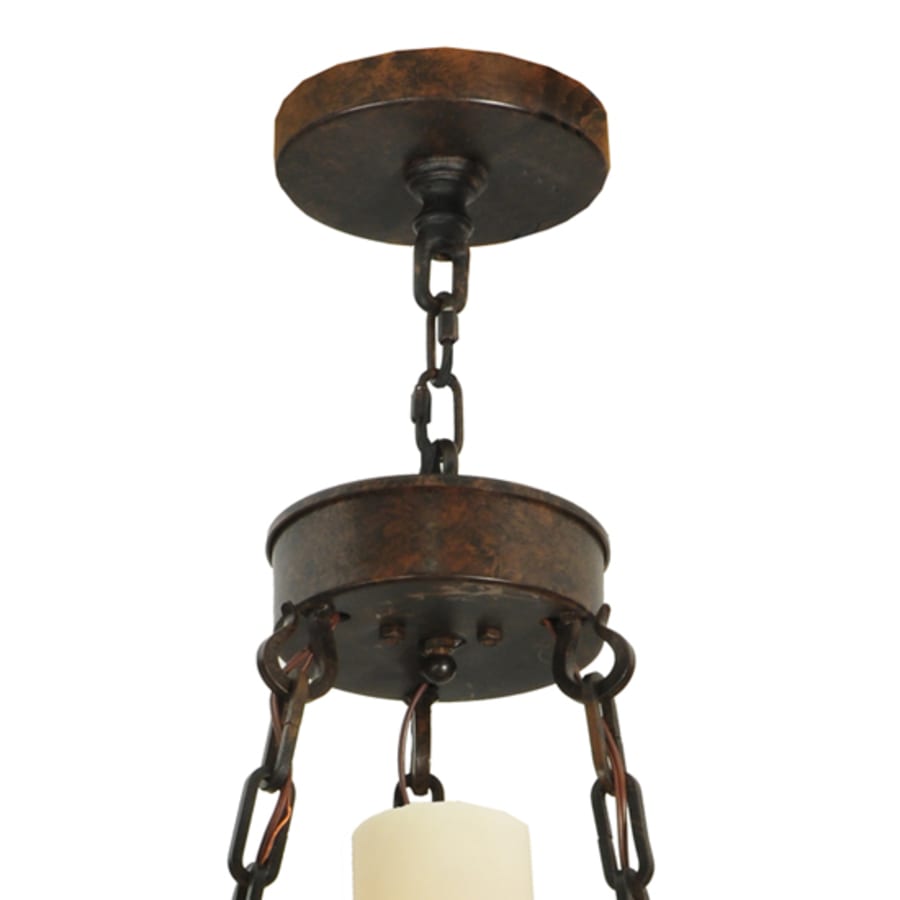 Meyda Tiffany Newcastle 18 Light 48" Wide Pillar Candle Style Chandelier