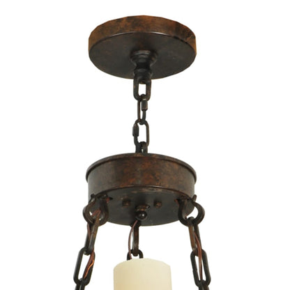 Meyda Tiffany Newcastle 18 Light 48" Wide Pillar Candle Style Chandelier