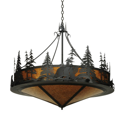 Meyda Tiffany Bear at Durk 12 Light 58" Wide Pendant