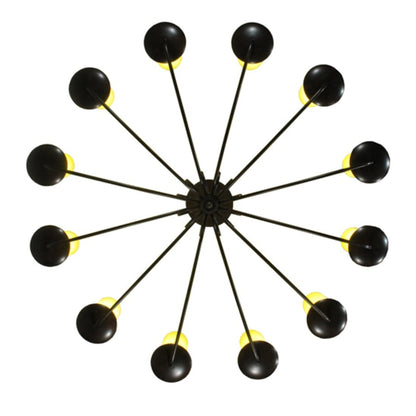 Meyda Tiffany Atria 12 Light 54" Wide Pillar Candle Style Chandelier