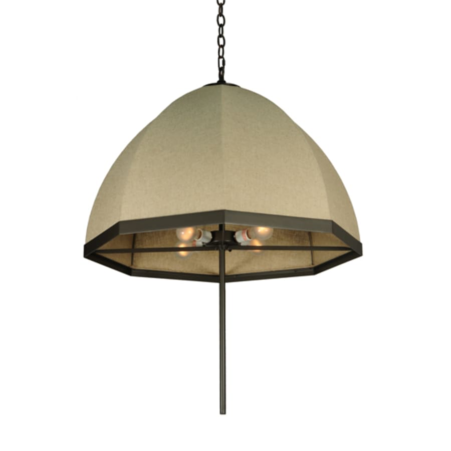 Meyda Tiffany Eliptic Textrene 4 Light 32" Wide Pendant