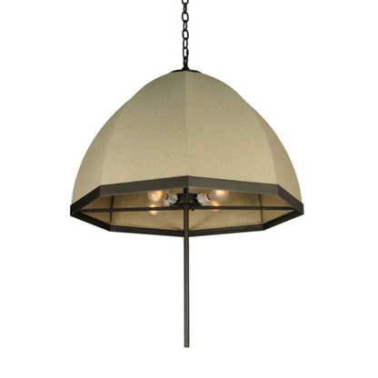 Meyda Tiffany Eliptic Textrene 4 Light 32" Wide Pendant