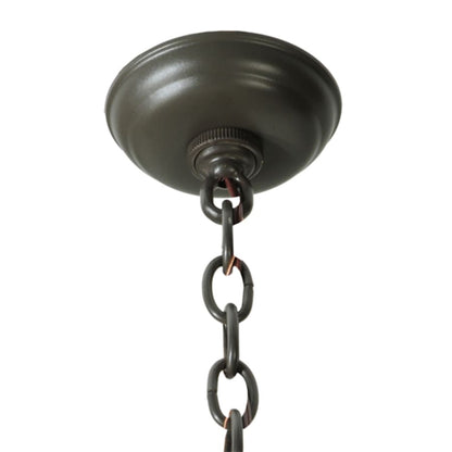 Meyda Tiffany Eliptic Textrene 4 Light 32" Wide Pendant