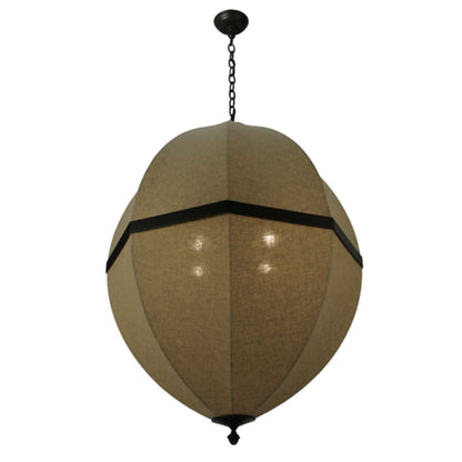 Meyda Tiffany Eliptic Textrene 4 Light 32" Wide Pendant