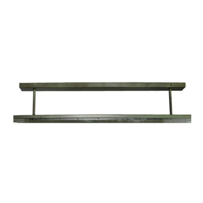 Meyda Tiffany Affinity 4 Light 47" Wide Semi-Flush Ceiling Fixture - Weathered Brass Finish