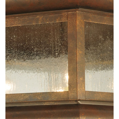 Meyda Tiffany Manchester 4 Light 30" Wide Flush Mount Drum Ceiling Fixture