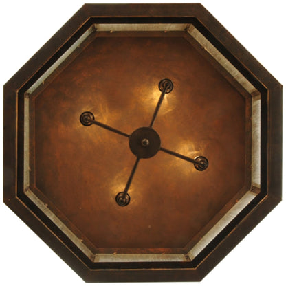 Meyda Tiffany Manchester 4 Light 30" Wide Flush Mount Drum Ceiling Fixture