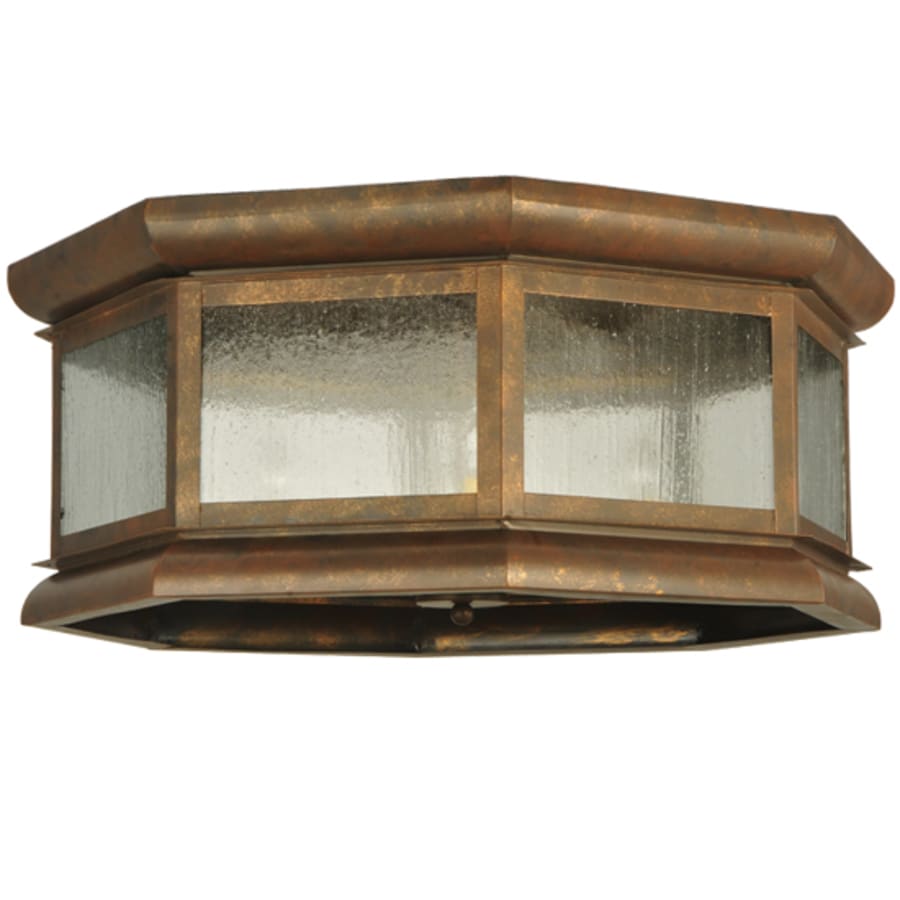 Meyda Tiffany Manchester 4 Light 30" Wide Flush Mount Drum Ceiling Fixture