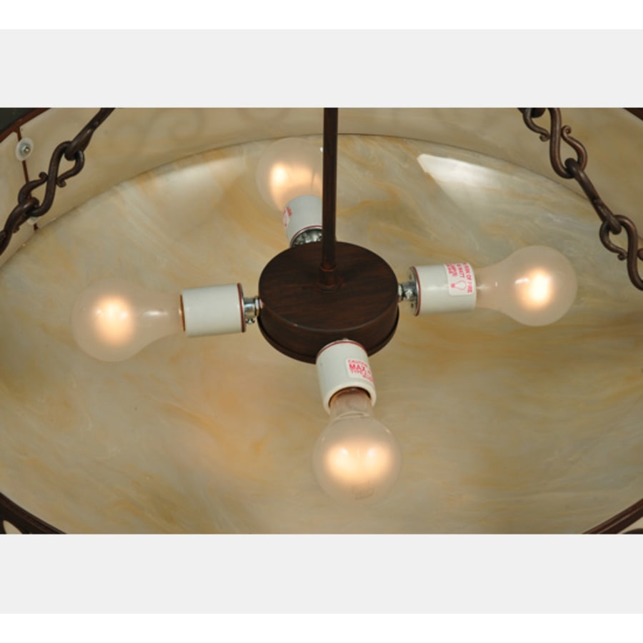 Meyda Tiffany Lilliana 4 Light 24" Wide Pendant