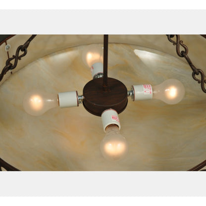 Meyda Tiffany Lilliana 4 Light 24" Wide Pendant