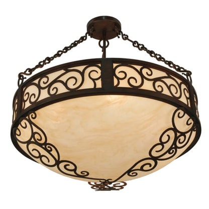 Meyda Tiffany Lilliana 4 Light 24" Wide Pendant