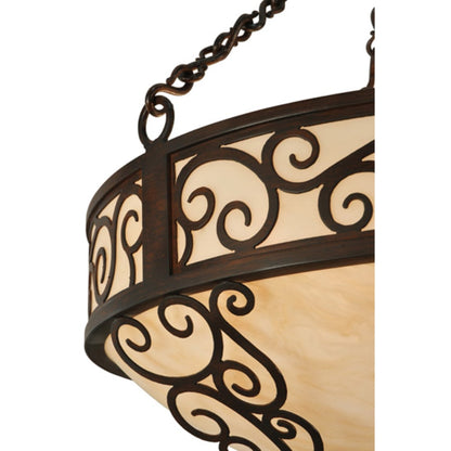 Meyda Tiffany Lilliana 4 Light 24" Wide Pendant