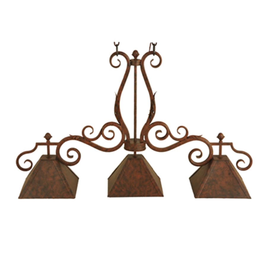 Meyda Tiffany Pedra 3 Light 48" Wide Linear Pendant