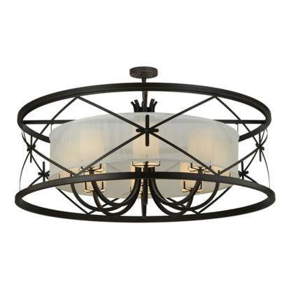 Meyda Tiffany Penelope 8 Light 54" Wide Pendant