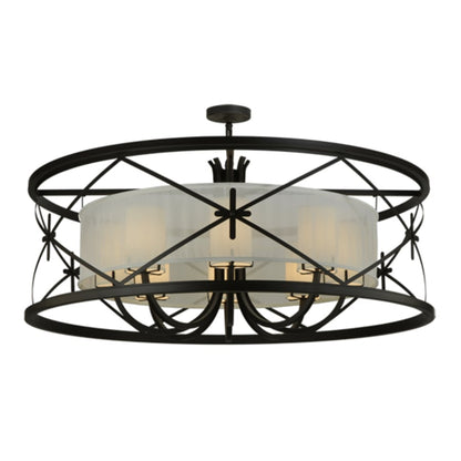 Meyda Tiffany Penelope 8 Light 54" Wide Pendant