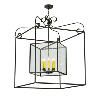 Meyda Tiffany Kitzi 8 Light 51" Wide Taper Candle Pendant