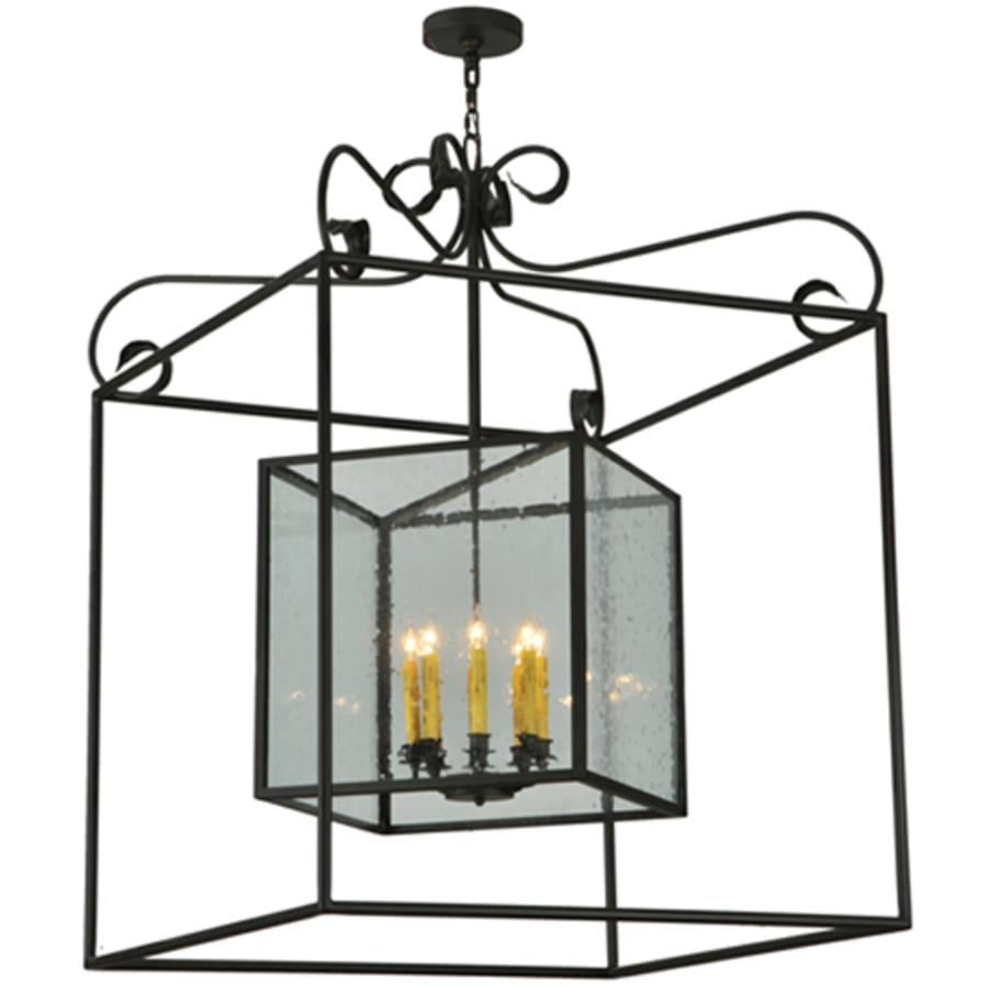 Meyda Tiffany Kitzi 8 Light 51" Wide Taper Candle Pendant