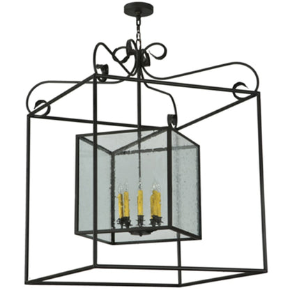 Meyda Tiffany Kitzi 8 Light 51" Wide Taper Candle Pendant